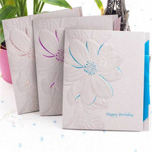 Fancy Offset Printing Paper Greeting Card Embossed Cards Printing